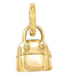 Hermès Mini Handbag Charm in 18K Yellow Gold