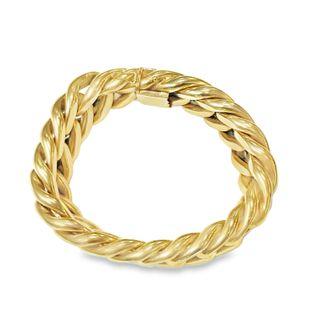 UnoAErre Gold Link Bracelet Italy, Circa 1970