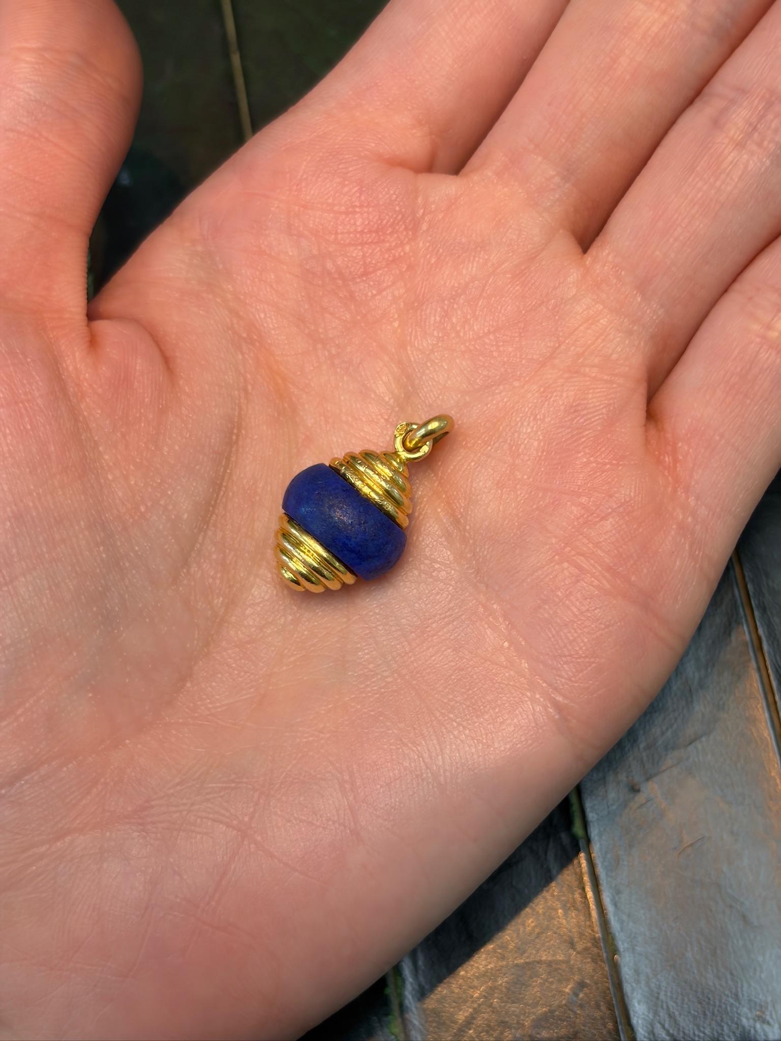 1970s Van Cleef & Arpels Lapis Lazuli Pendant