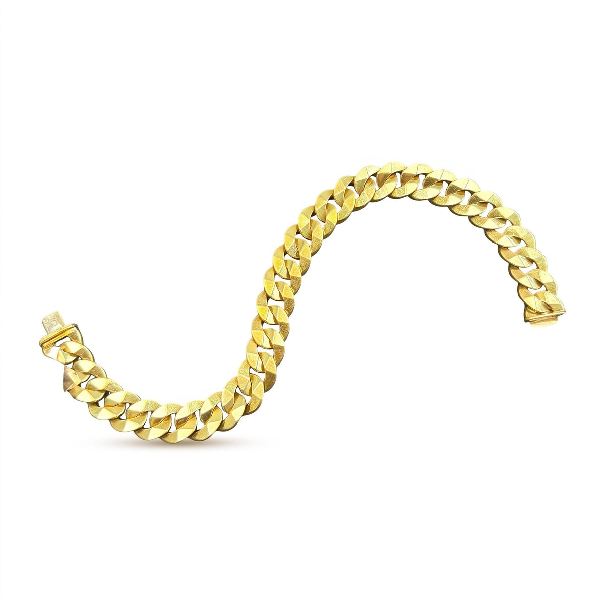 Bulgari 18K Gold Curb Link Bracelet