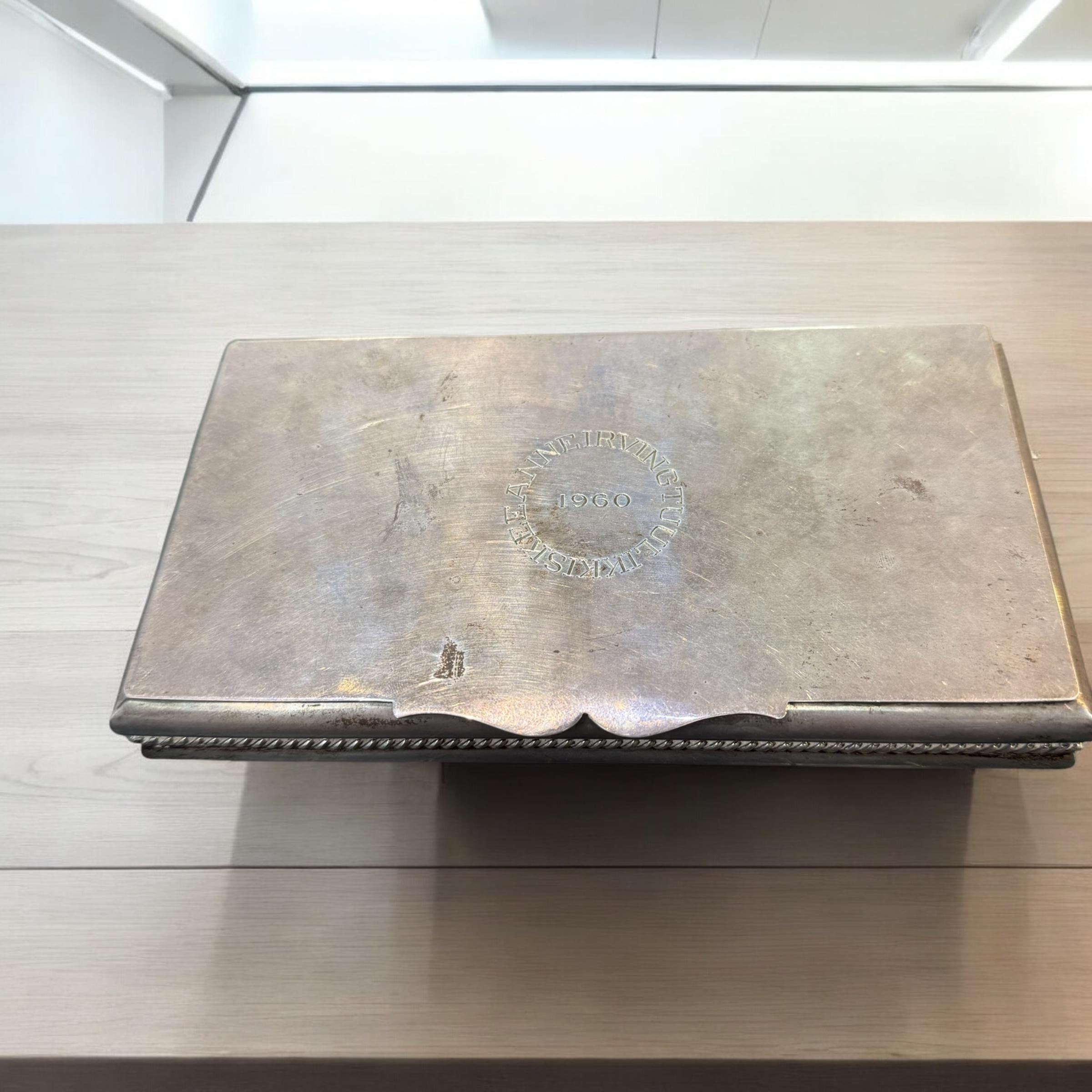 Cartier Vintage Silver box