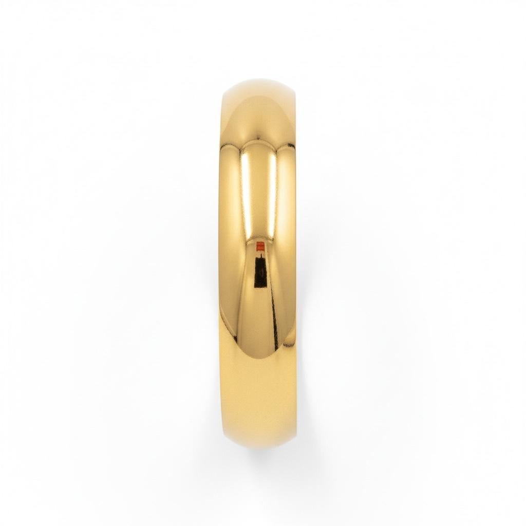 18K Yellow Gold Weingrill Gold Bangle