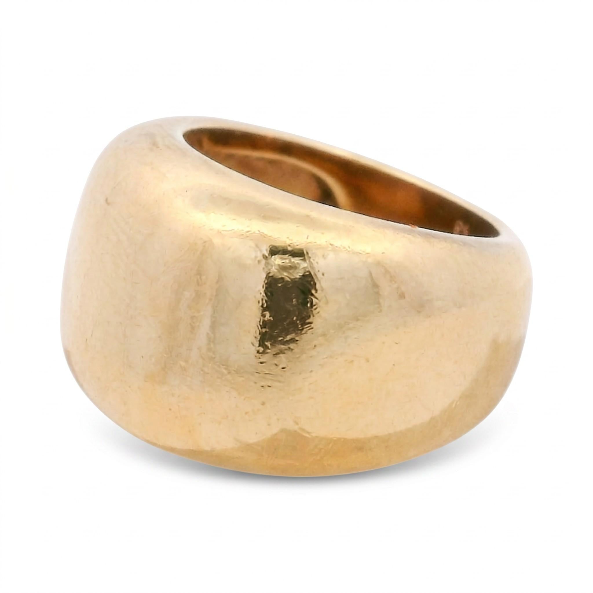 Vintage Cartier Paris Nouvelle Vague Gold Ring