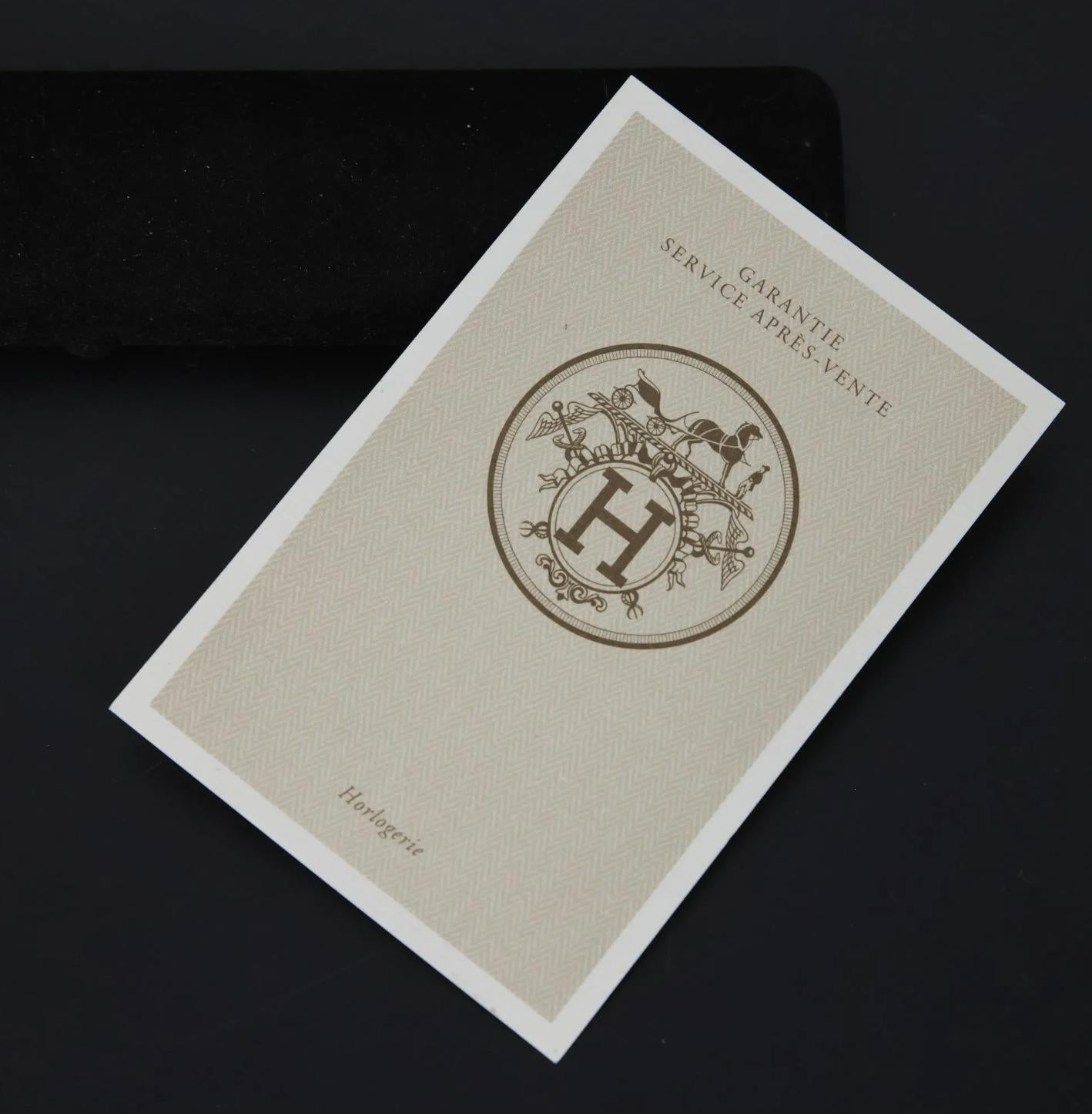 18I White Gold Diamond PIAGET for HERMES, PARIS Watch