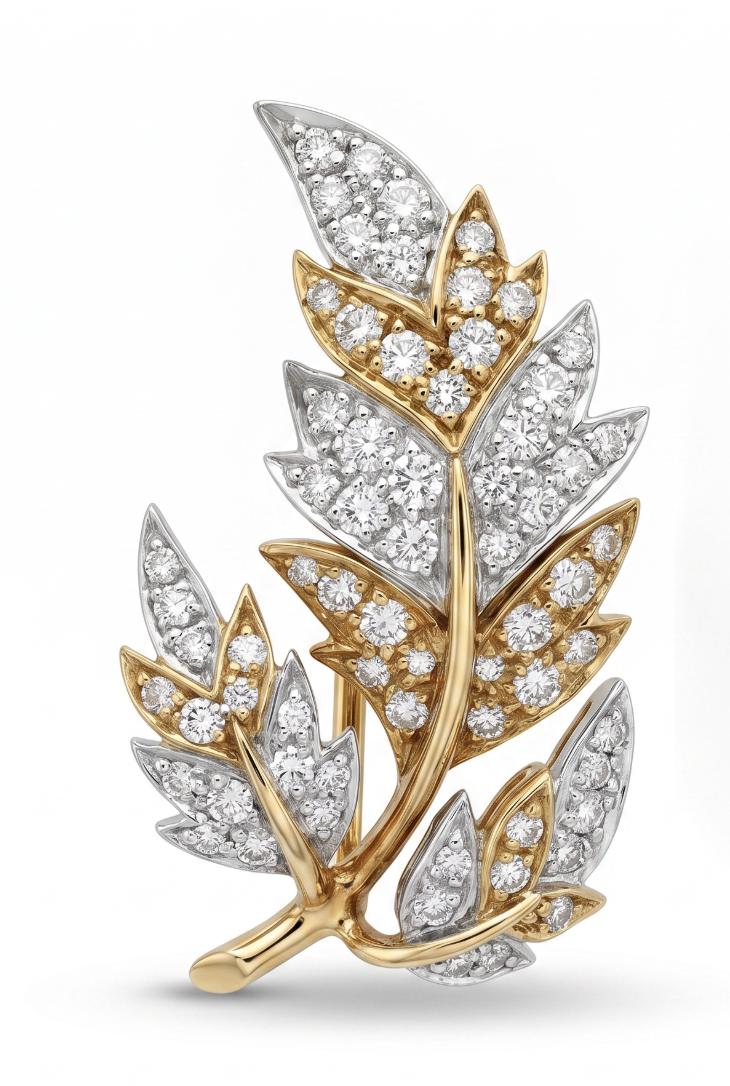 Tiffany & Co. Schlumberger Leaf Earrings