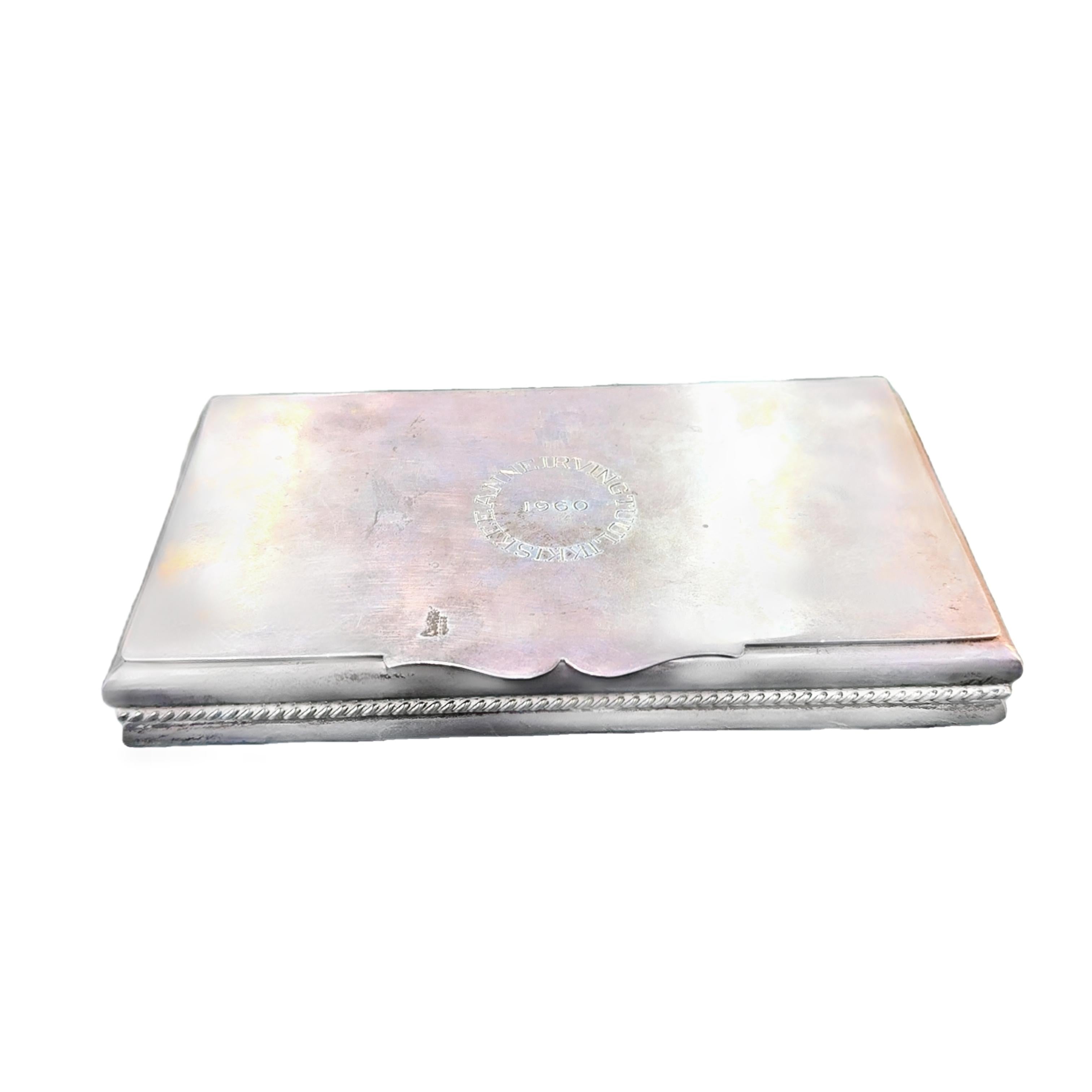 Cartier Vintage Silver box