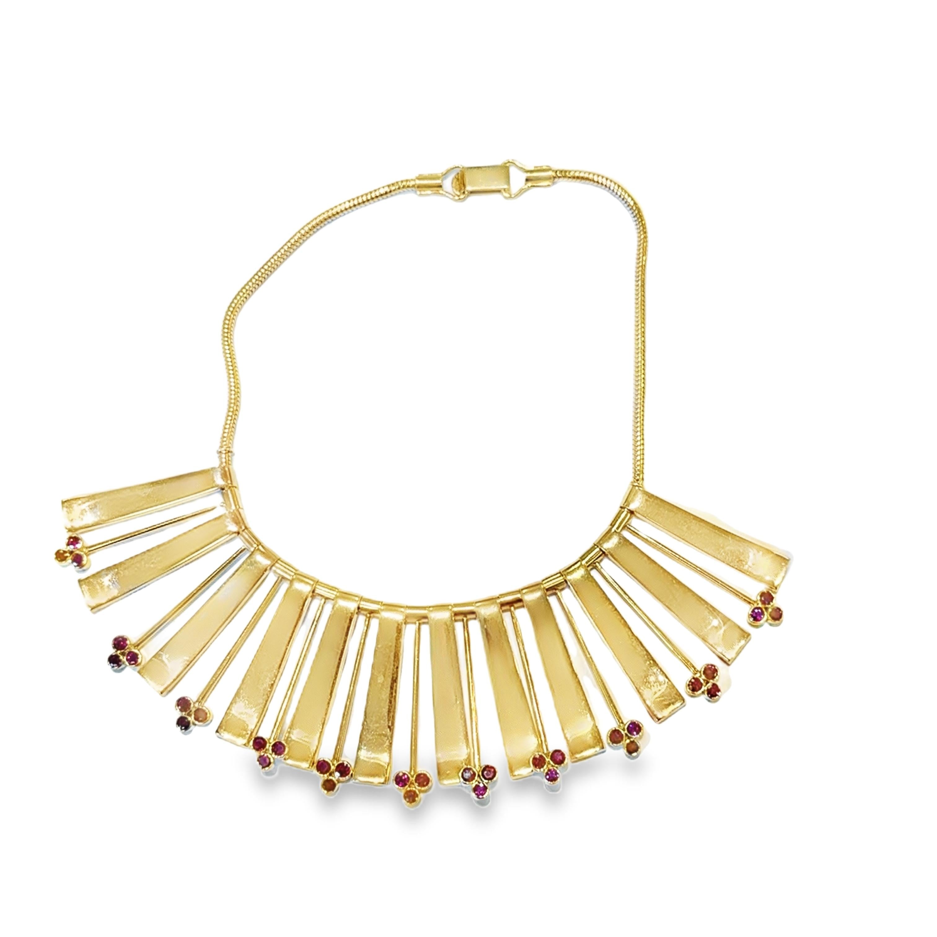 Tiffany & Co. Ruby Collar Necklace, 1950