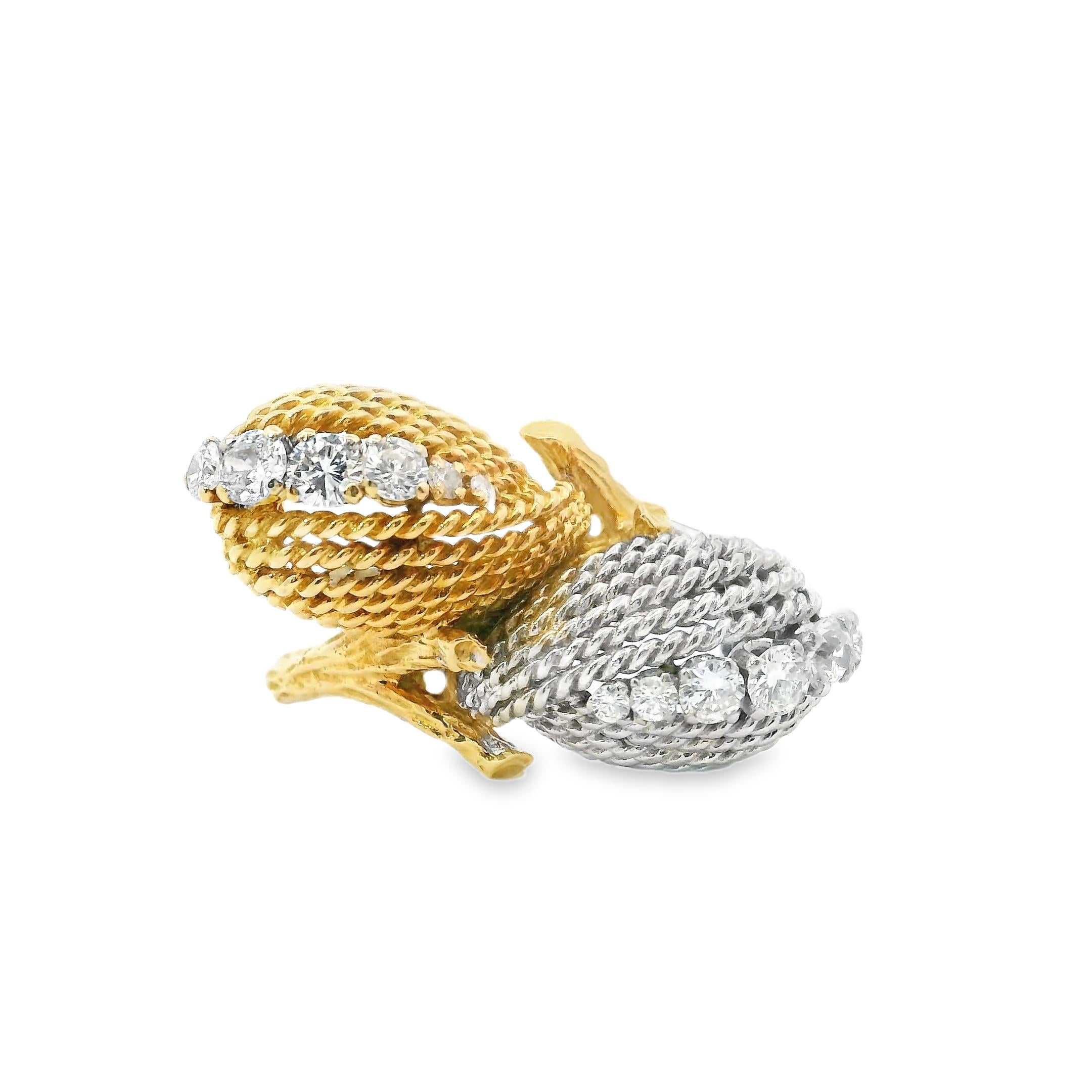 Pierre Sterlé Diamond Ring, France, 1960