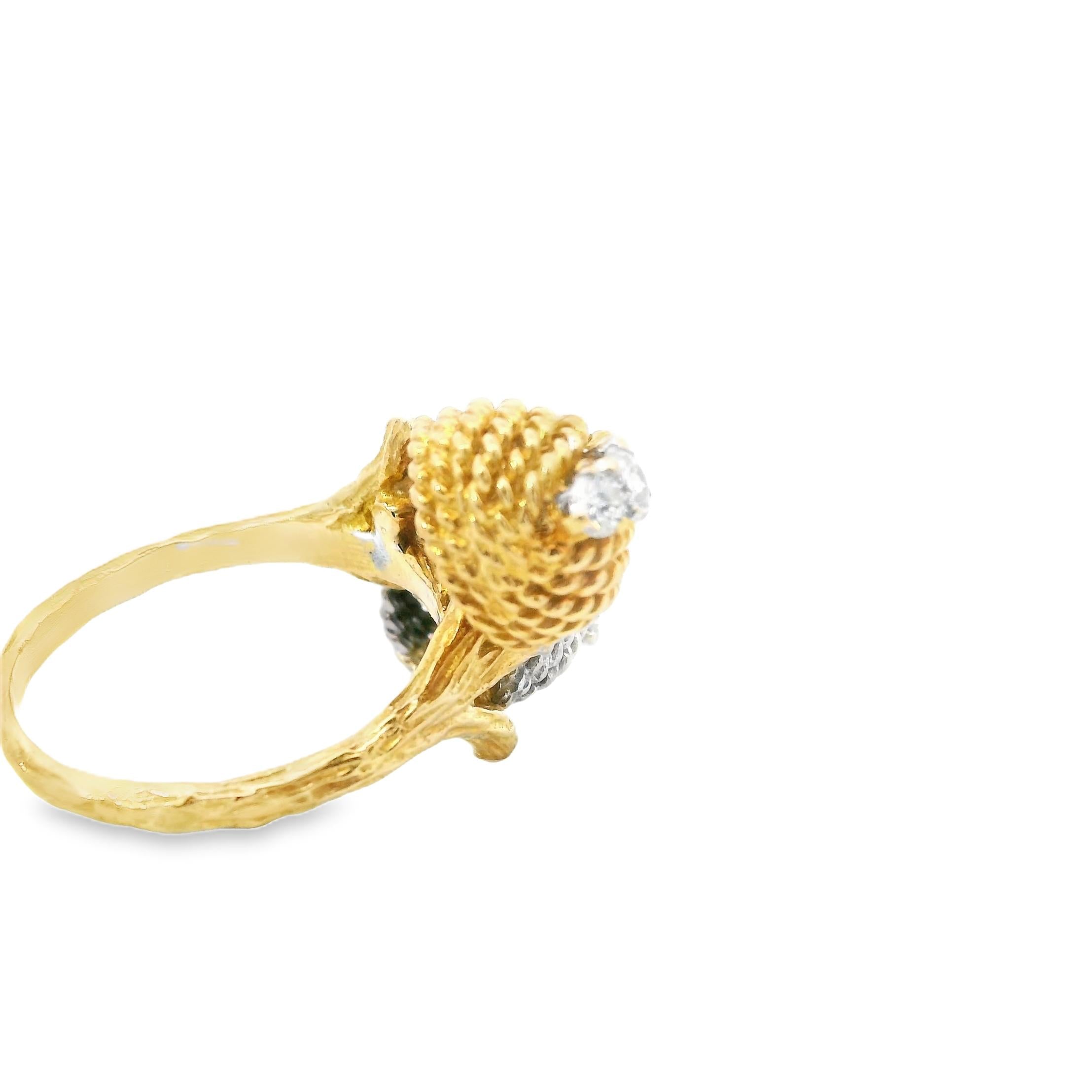 Pierre Sterlé Diamond Ring, France, 1960