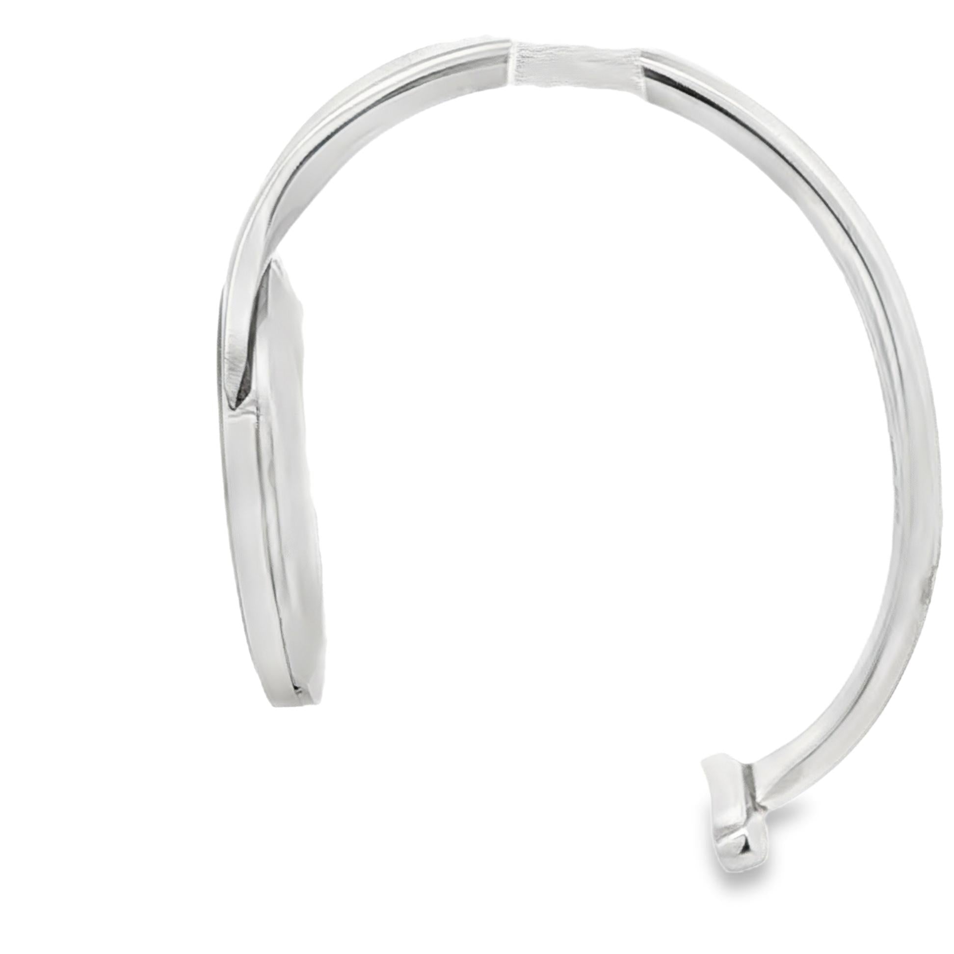 Georg Jensen “Vivianna” Stainless Steel Bangle Watch