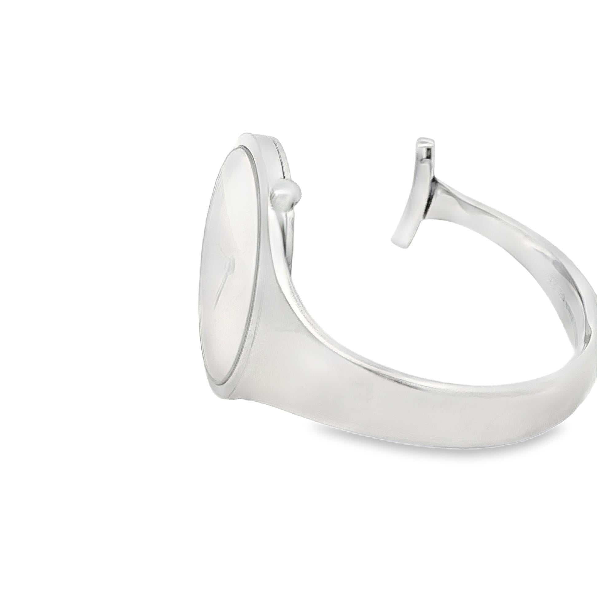 Georg Jensen “Vivianna” Stainless Steel Bangle Watch