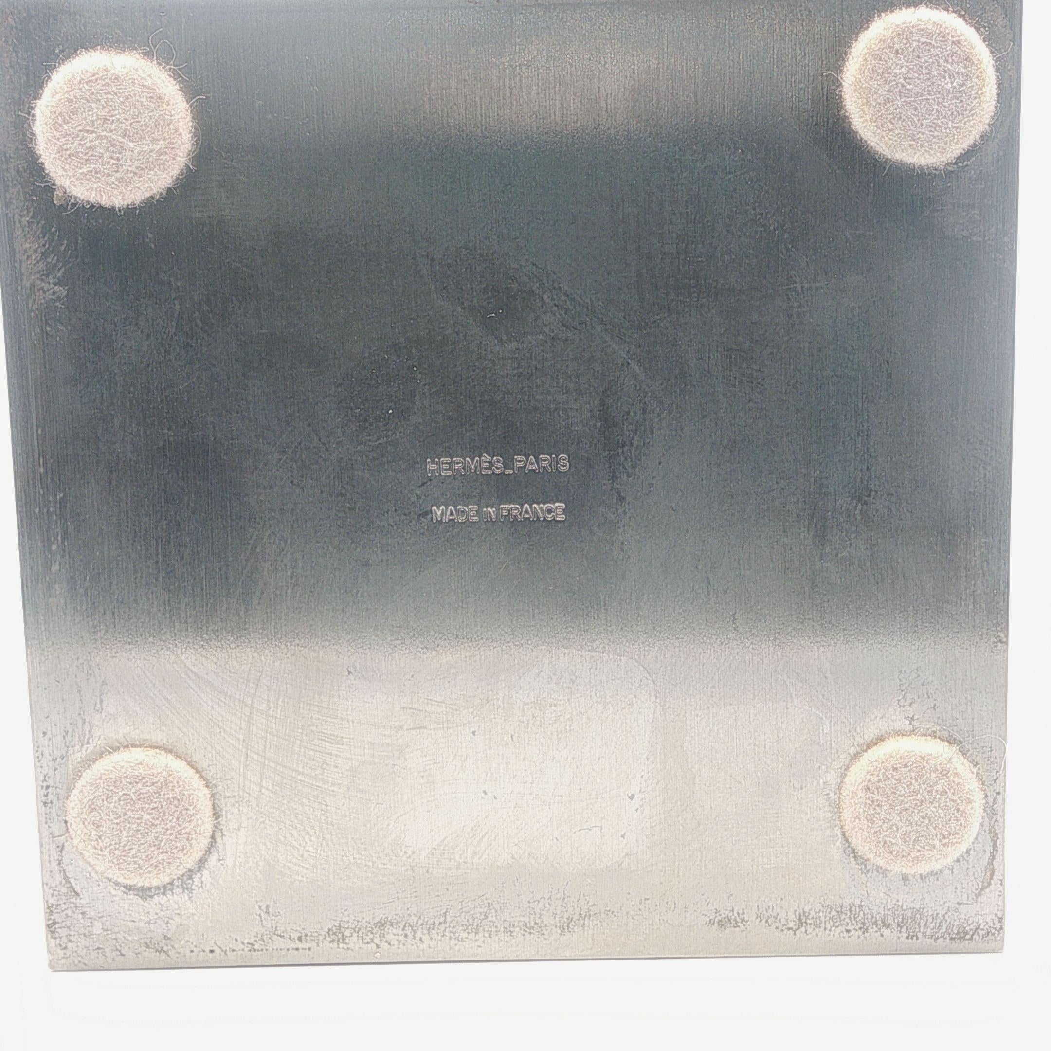 Hermès Paris Silver Pencil Holder