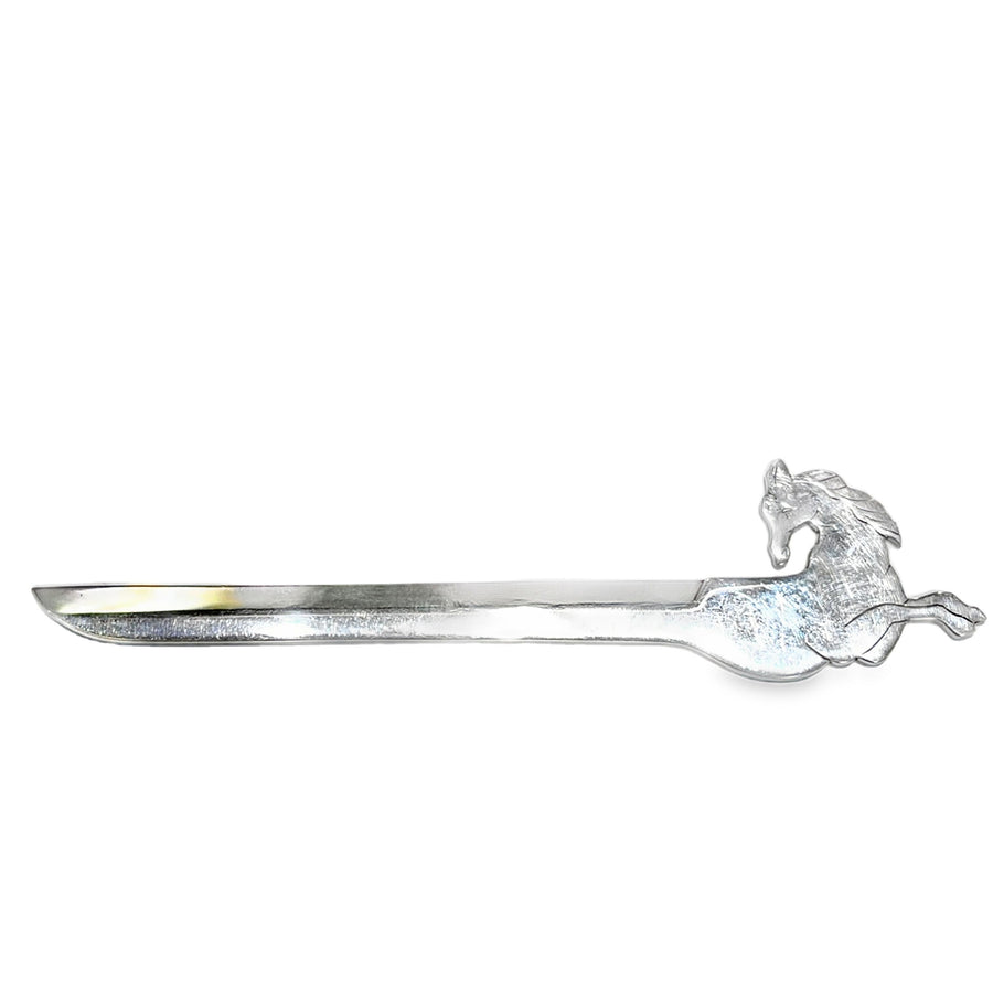 Hermès Horse Head Letter Opener in Silver Plate, by Ravinet d'Enfert, second view