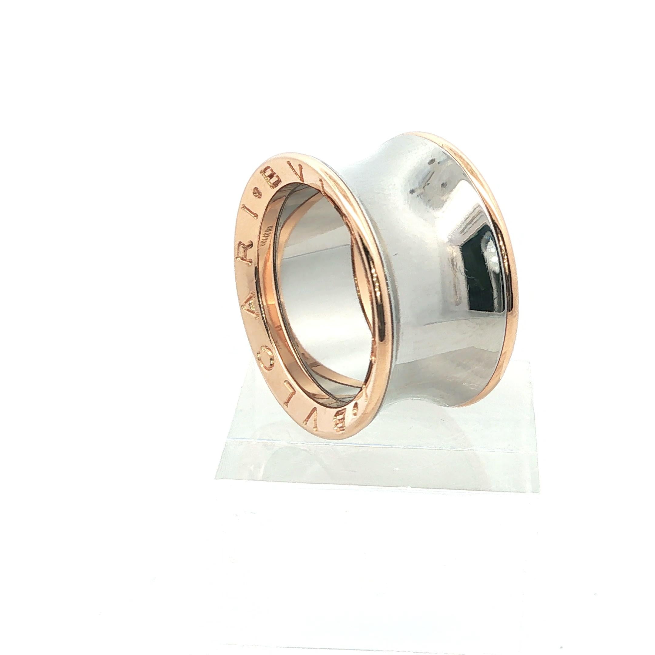 Bvlgari B.zero1 Industrial Icon RingDesign by Amish Kapour - 10.40 grs
