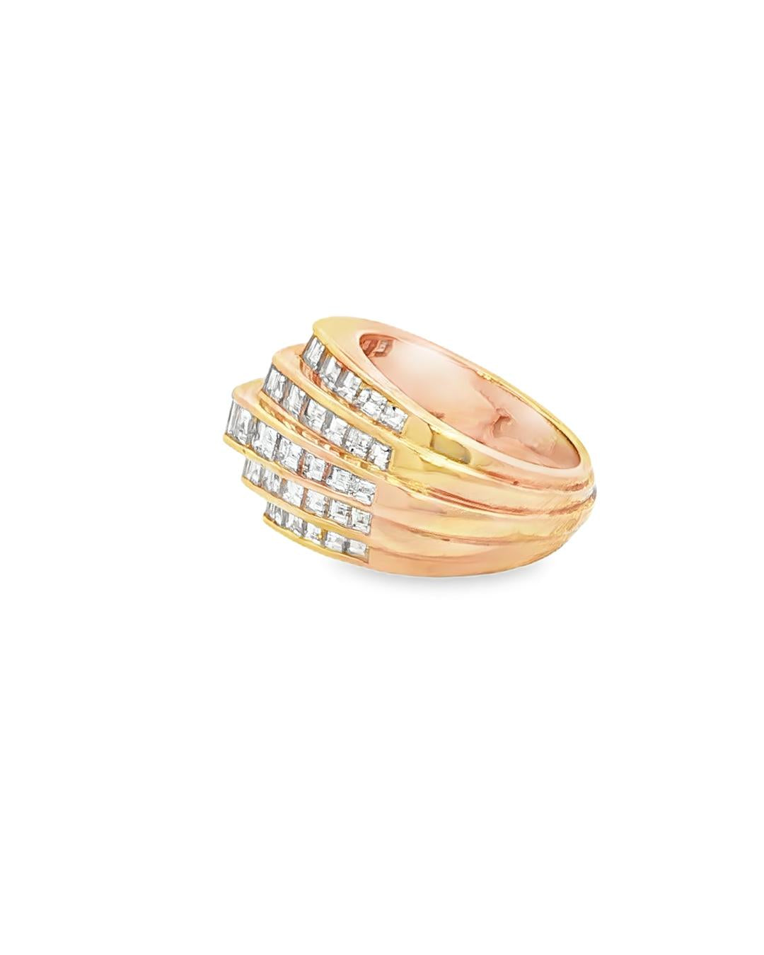 18K Oscar Heyman Diamond Ring