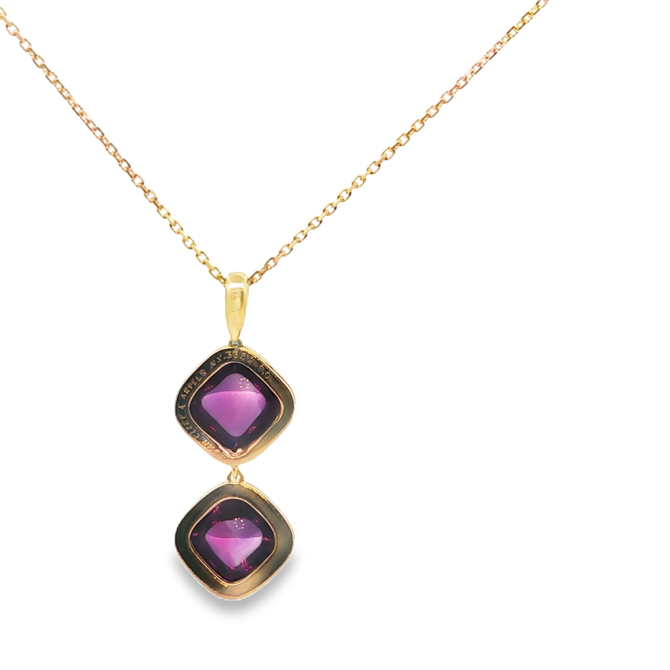 18K Van Cleef & Arpel Amethyst Pendant