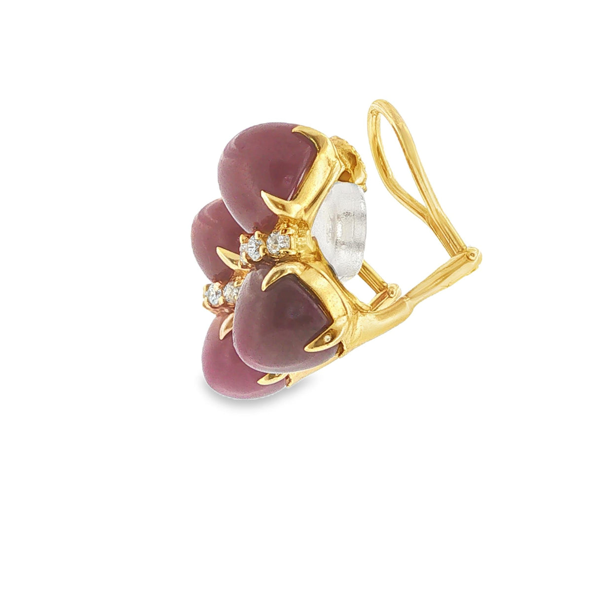 Seaman Schepps Double Cab Earrings in Ruby