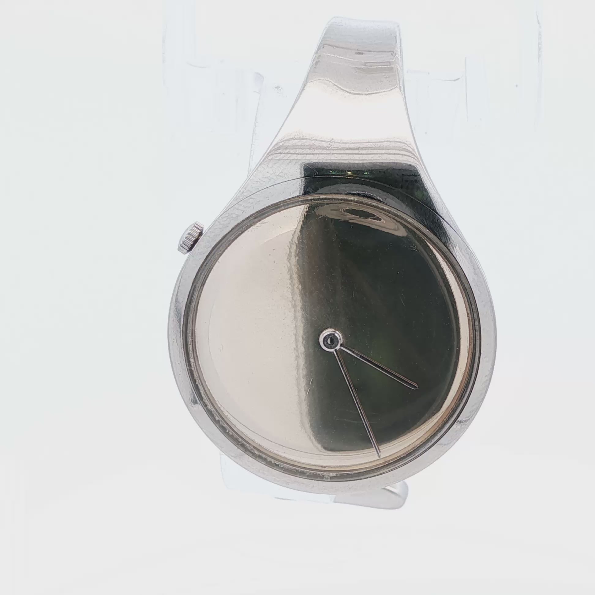 Georg Jensen “Vivianna” Stainless Steel Bangle Watch