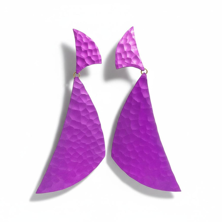 JAR Paris Aluminum Statement Earrings
