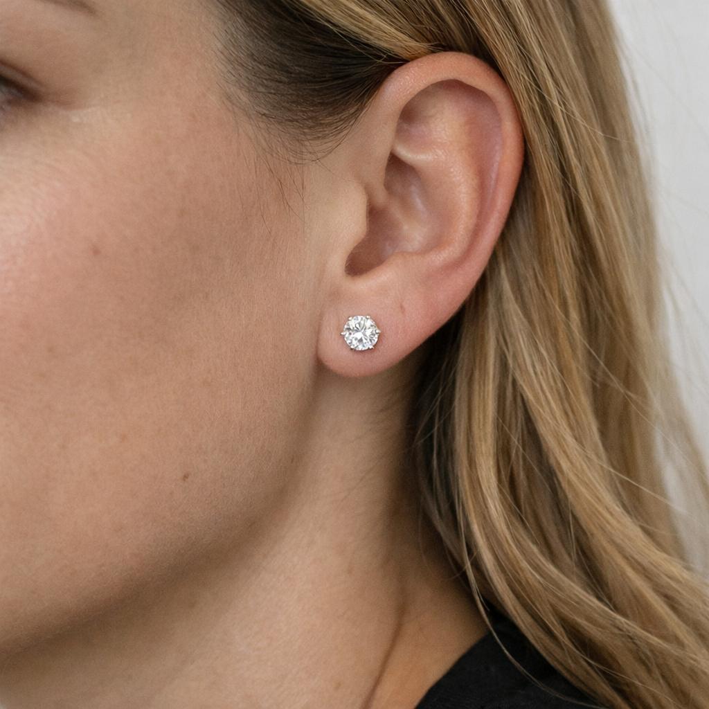 1.06 ct Lab Diamond Earrings