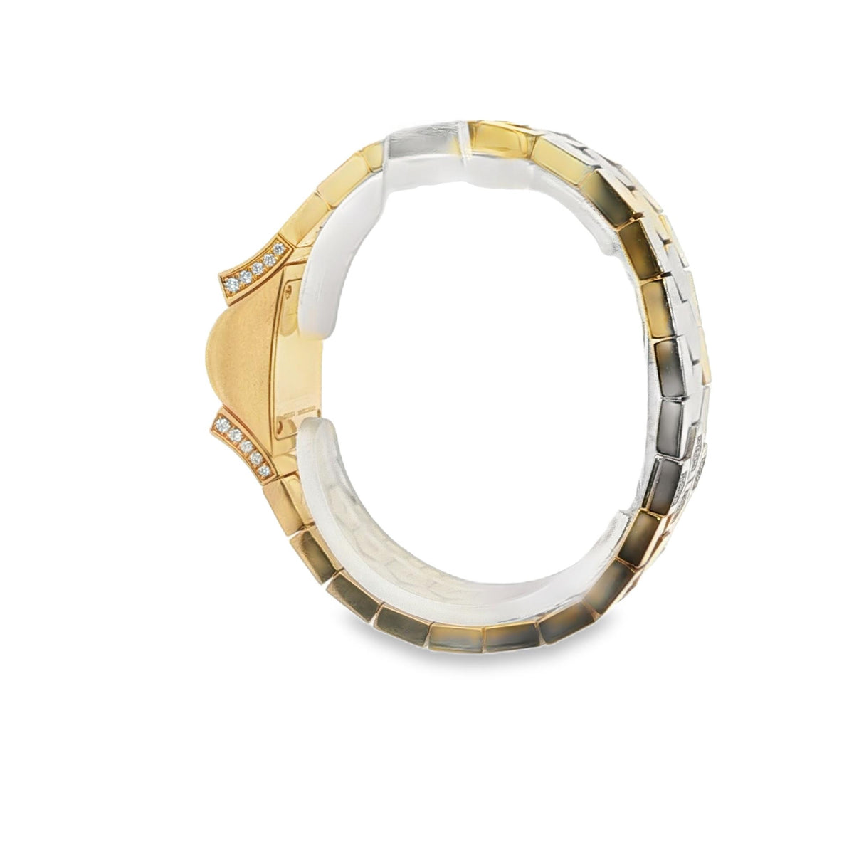 Van Cleef & Arpels Ludo Swann Watch in Gold, Diamonds & Mother-of-Pearl