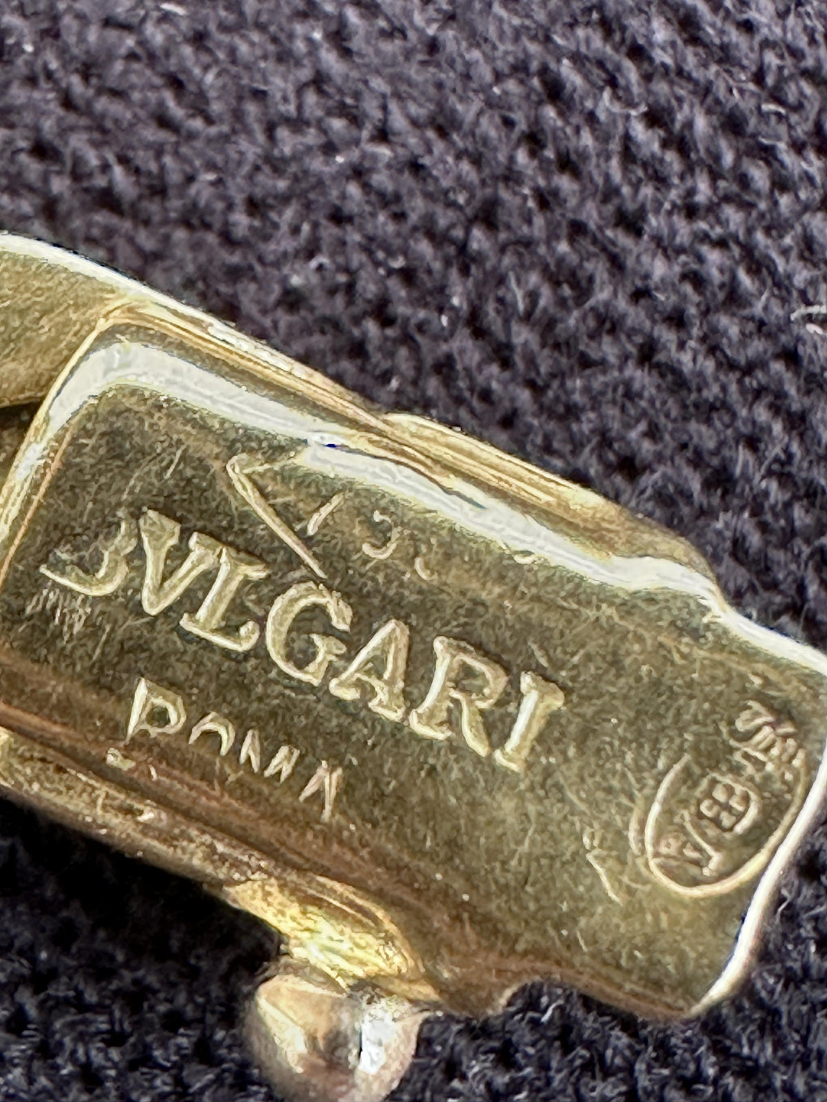 Bulgari Diamond Long Curb Link Chain Necklace in 18K Gold, 1960s, view 6