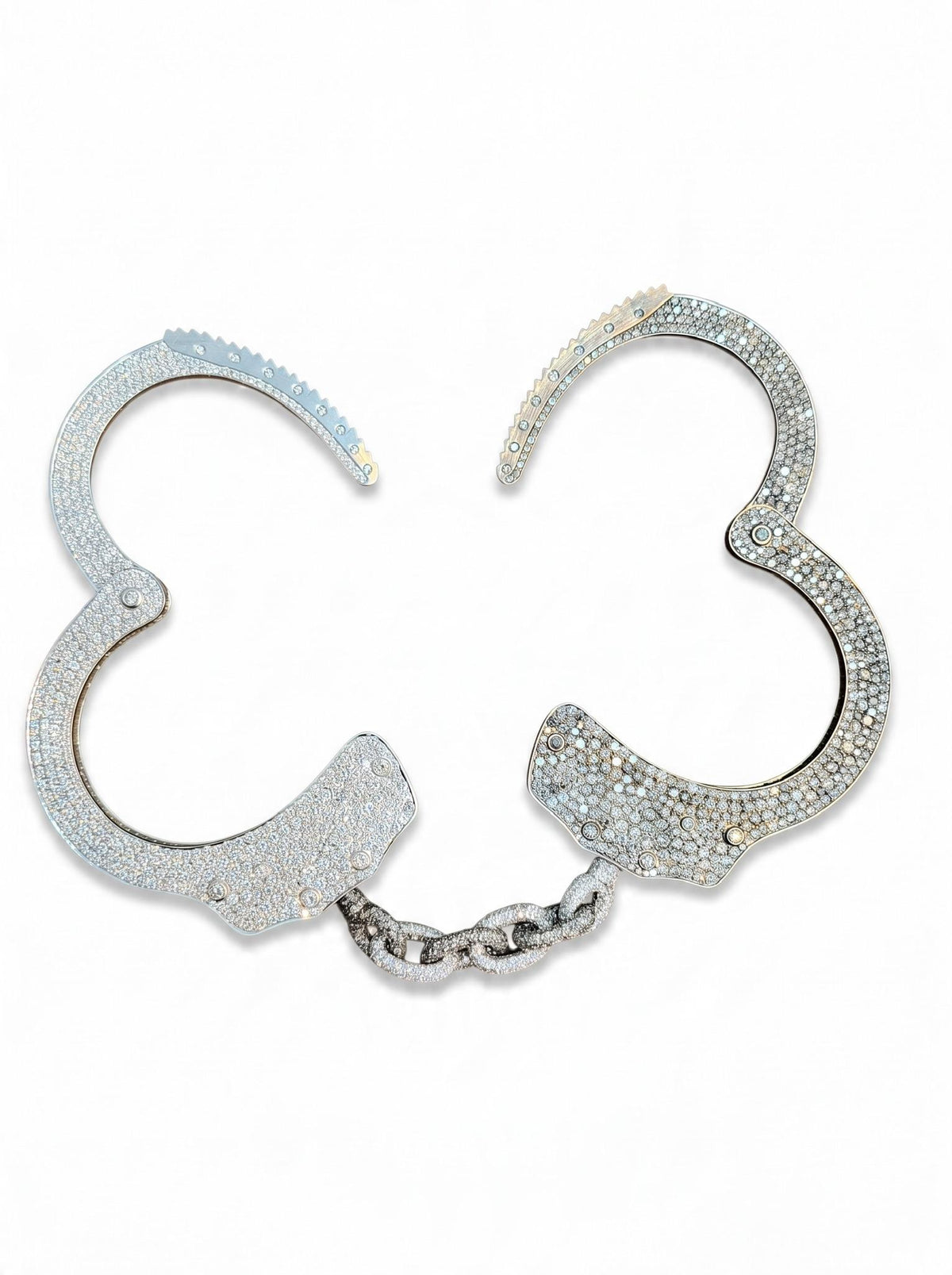 De Grisogono Diamond Handcuff Bracelets in 18K Gold, circa 2000, view 5