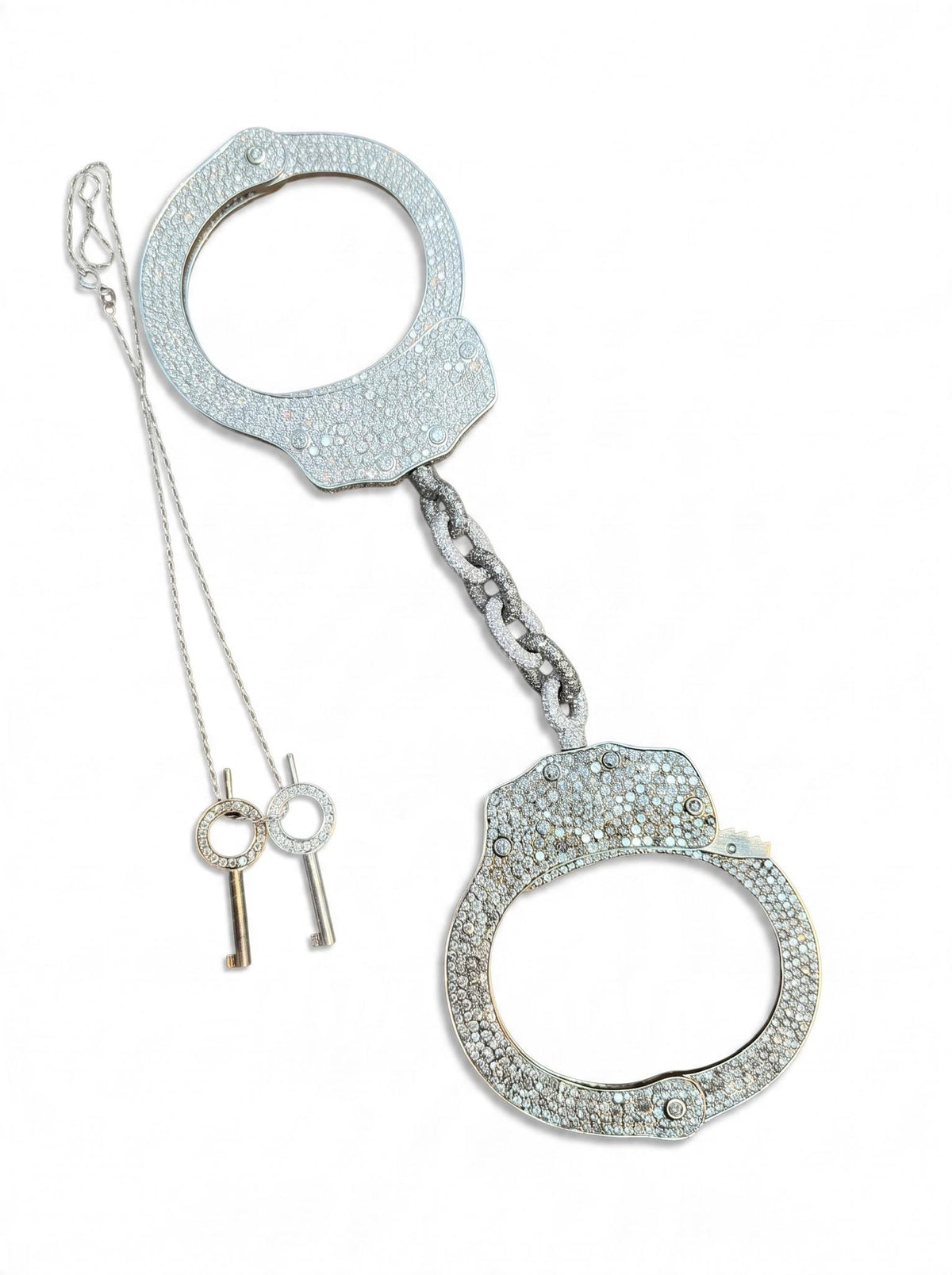 De Grisogono Diamond Handcuff Bracelets in 18K Gold, circa 2000, view 7