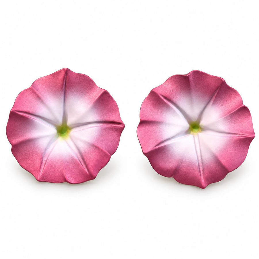 JAR Morning Glory Earrings in Multicolored Aluminum, 2010s