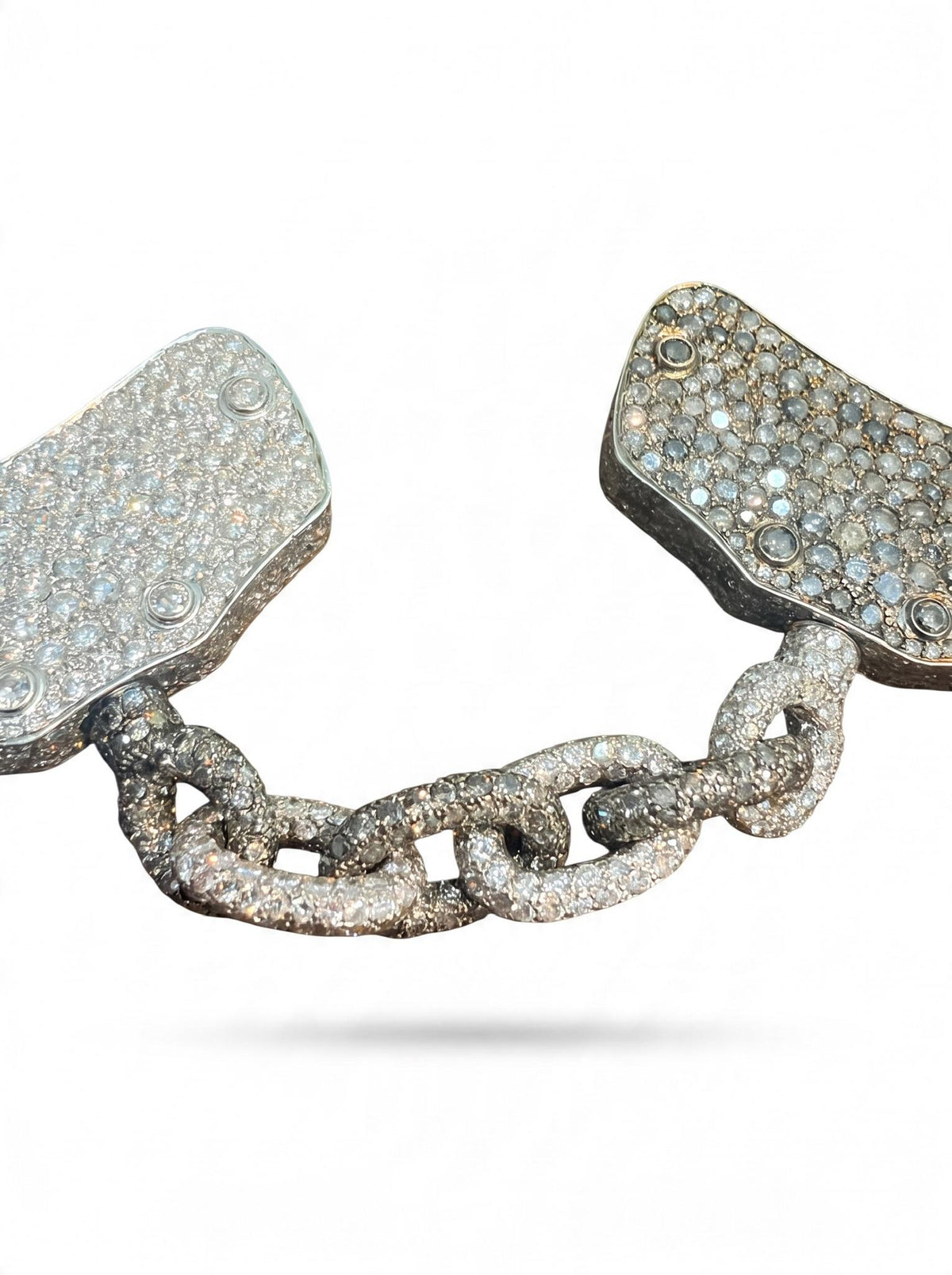 De Grisogono Diamond Handcuff Bracelets in 18K Gold, circa 2000, view 6