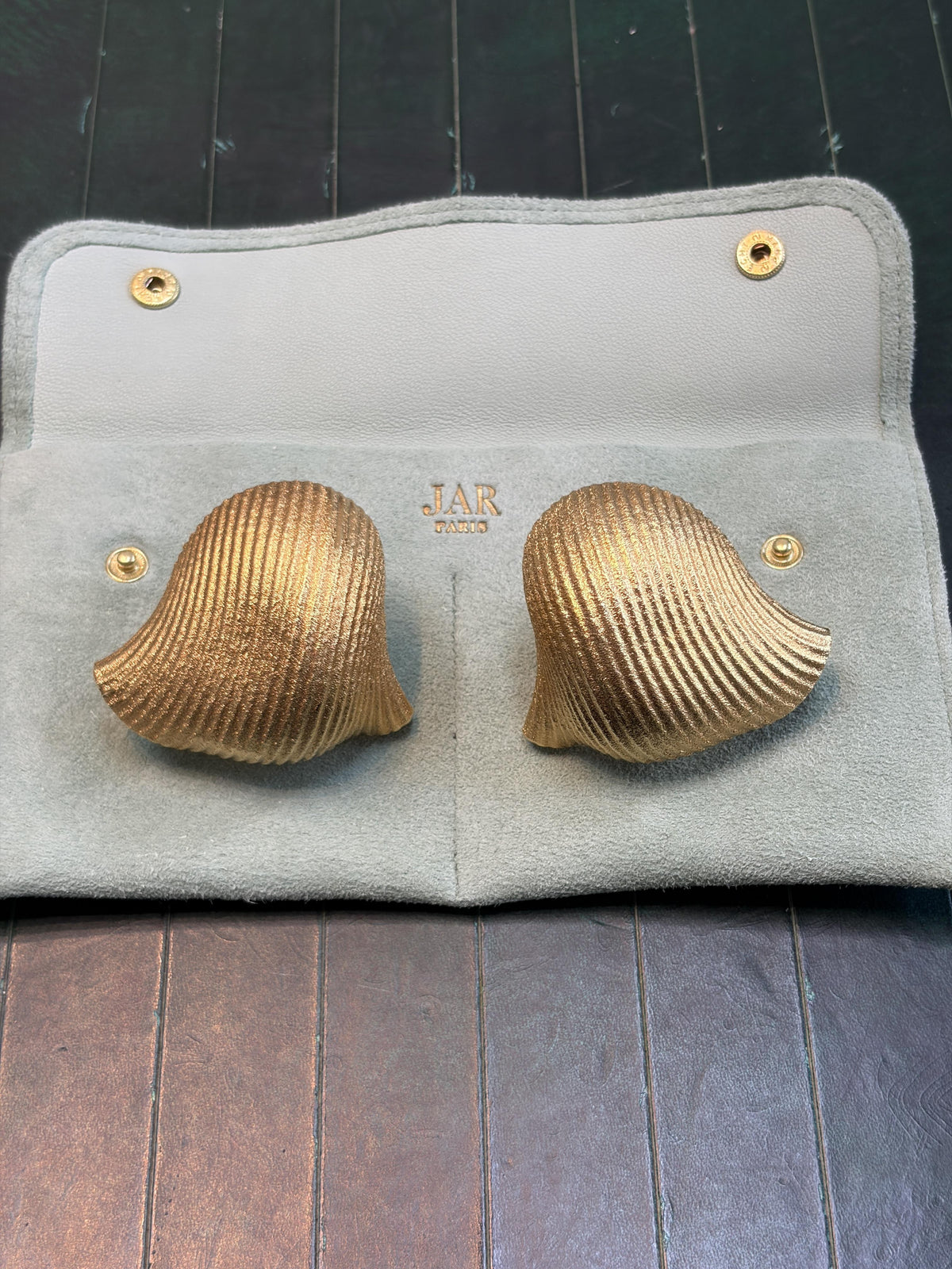 JAR Lumaconi Earrings in Aluminum, 2010s, view 3