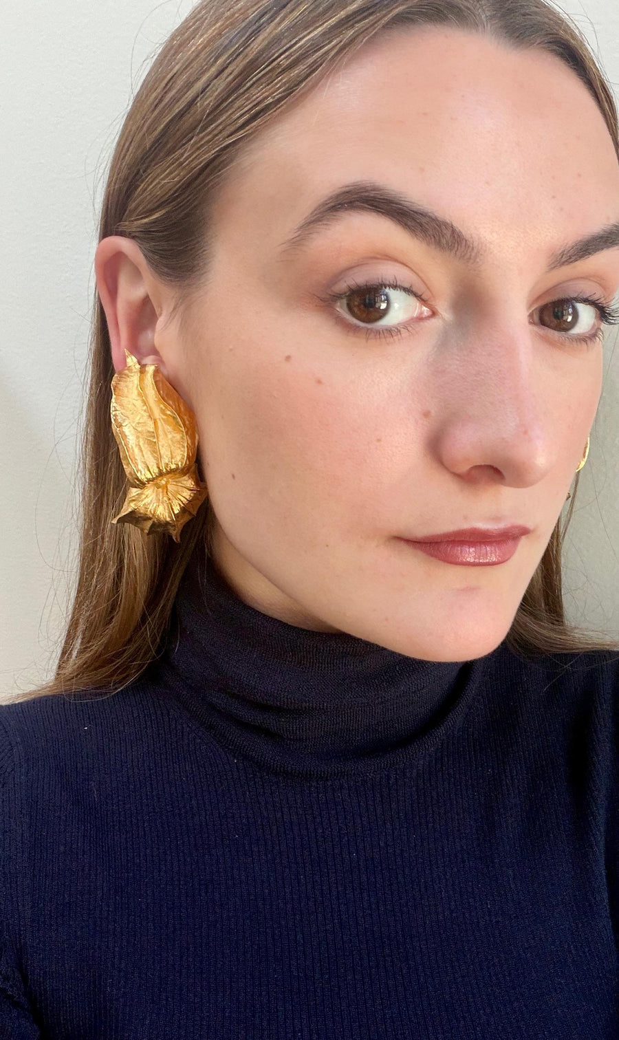 JAR Physalis Earrings in Aluminum, 2010s, second view