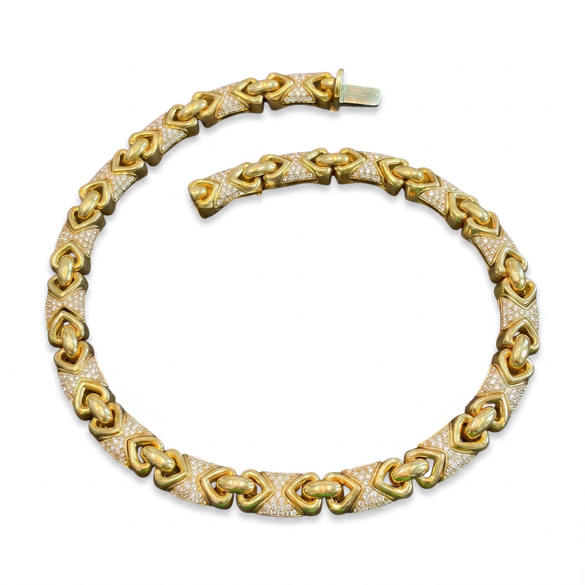 Bulgari “Doppio Cuore” Diamond Necklace