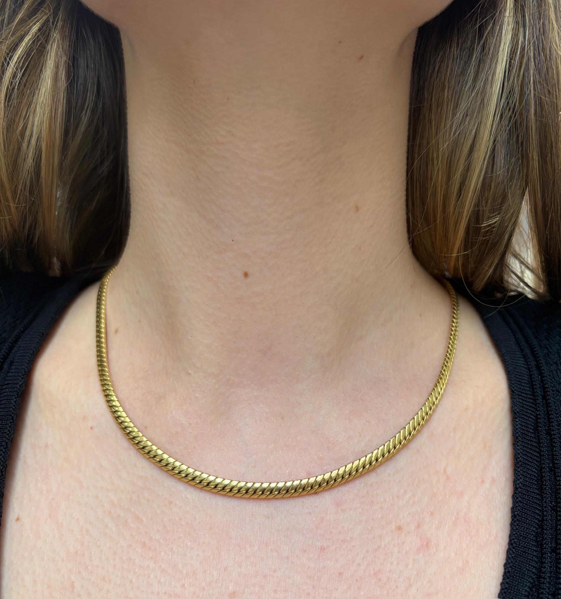 1970s Van Cleef & Arpels Gold Necklace