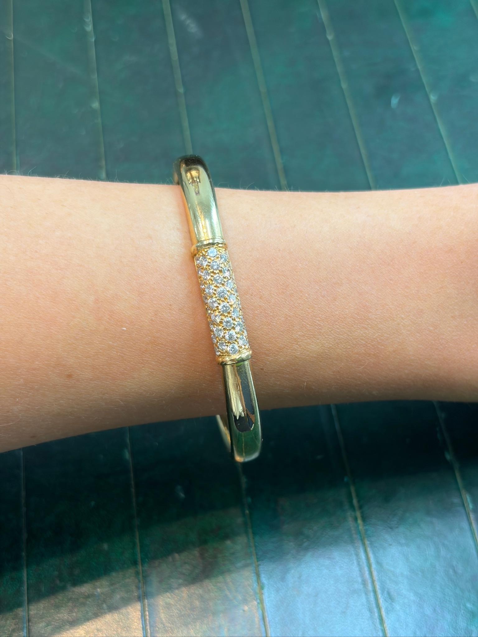 Van Cleef & Arpels Philippine Diamond Bangle