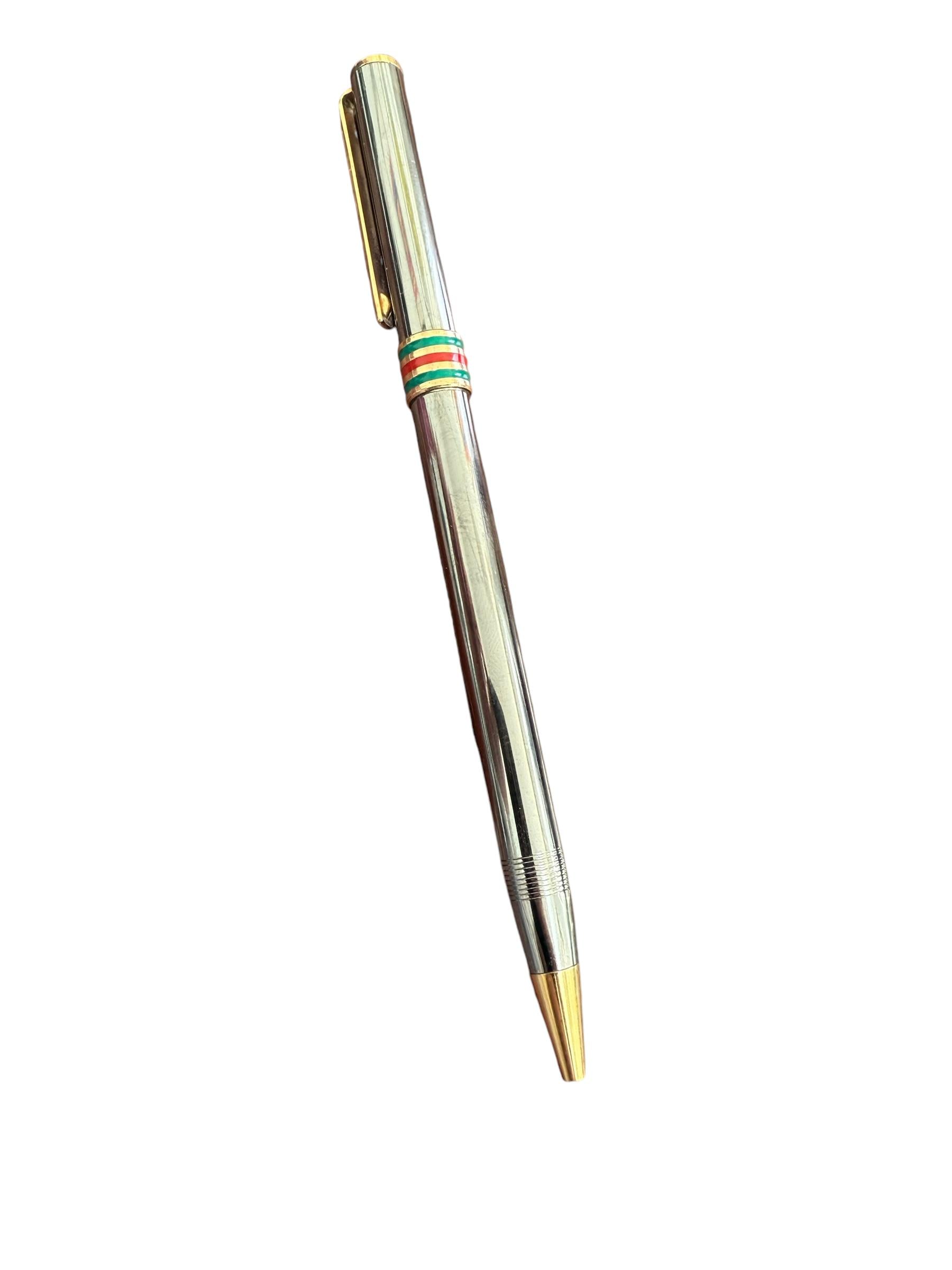 Stainless steel  Gucci 1990s   Ball Pen