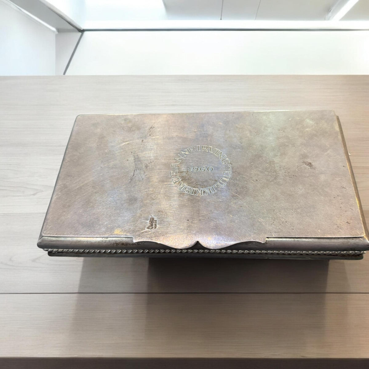 Cartier Vintage Silver Box, view 2