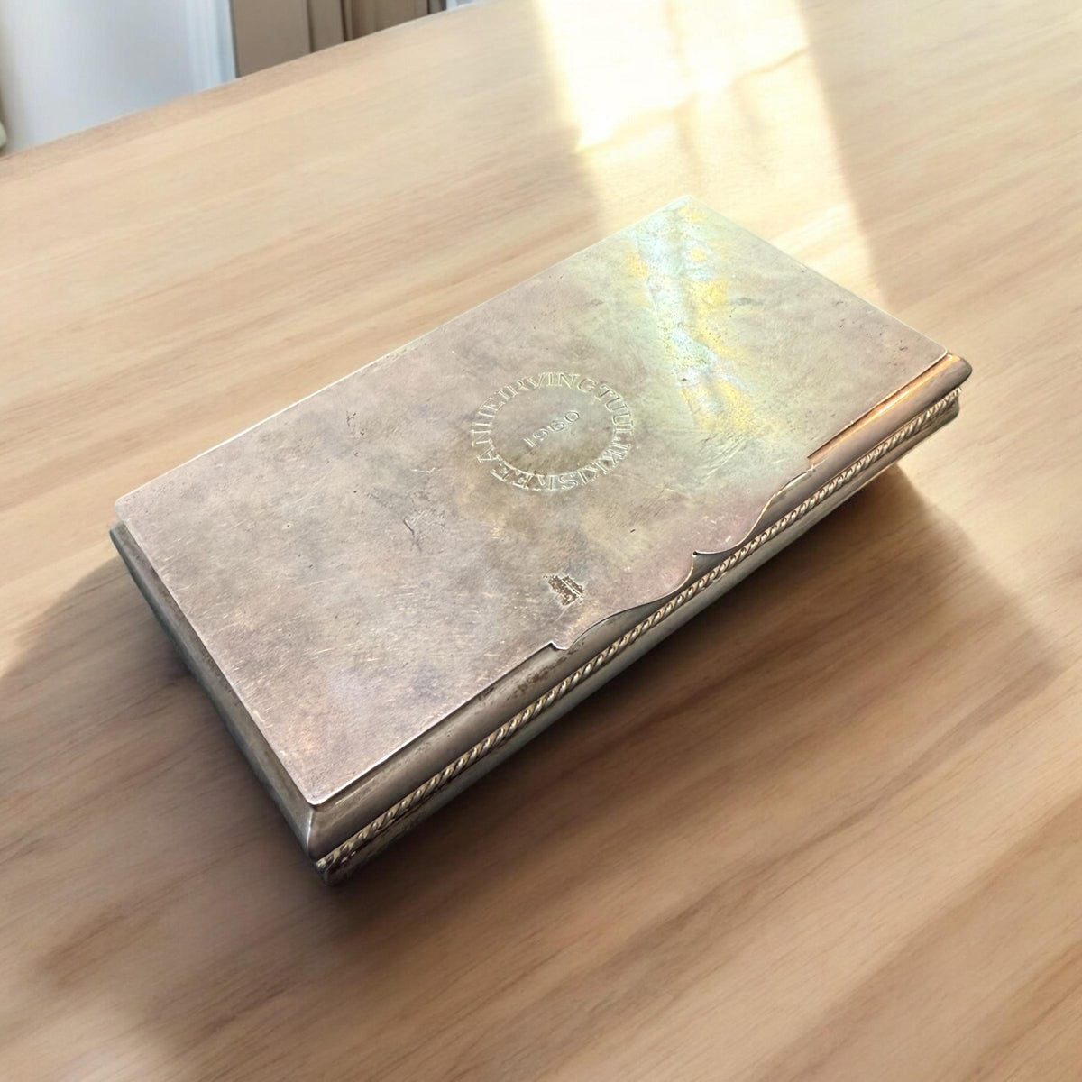 Cartier Vintage Silver Box