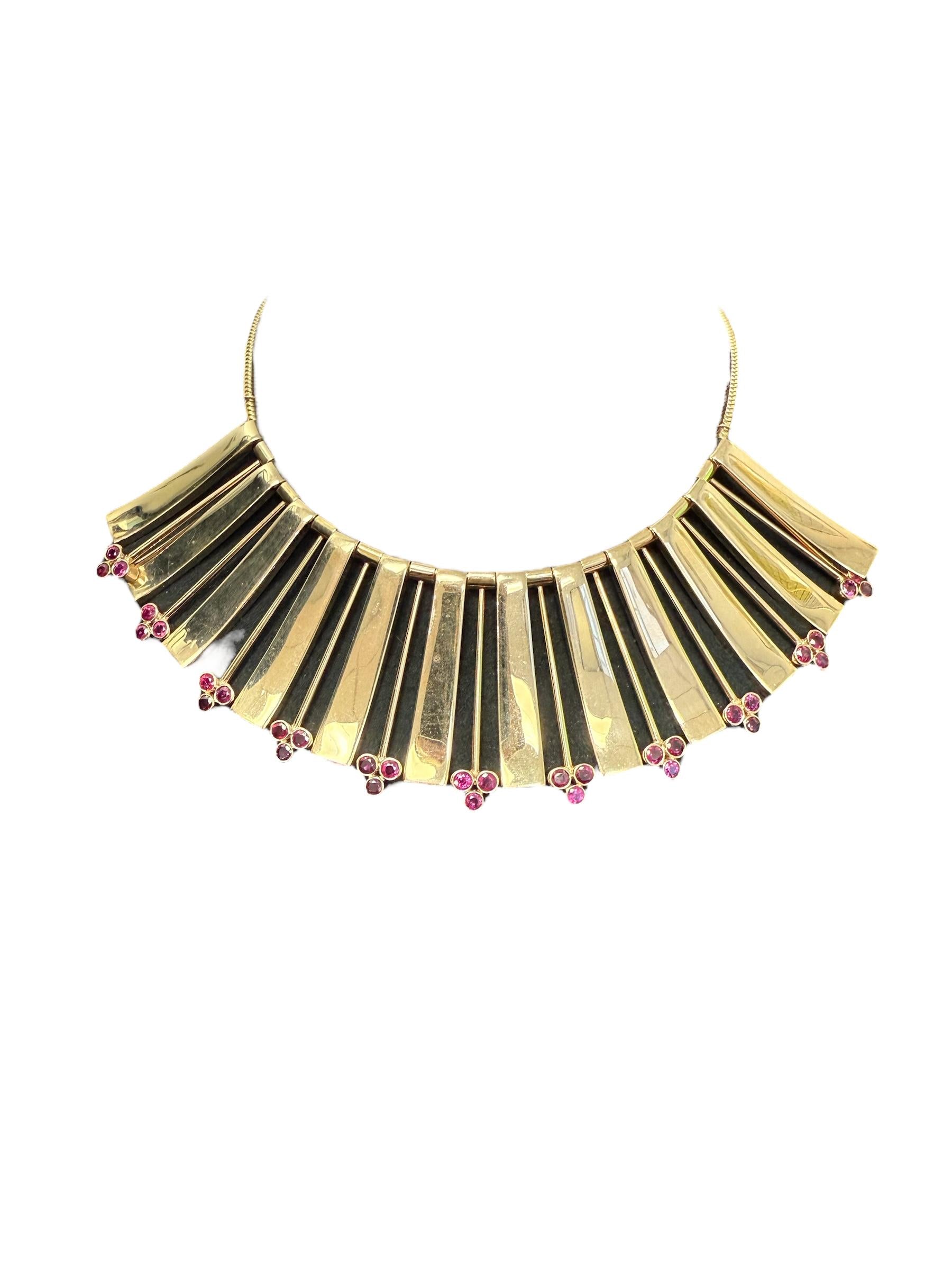 Tiffany & Co. Ruby Collar Necklace, 1950