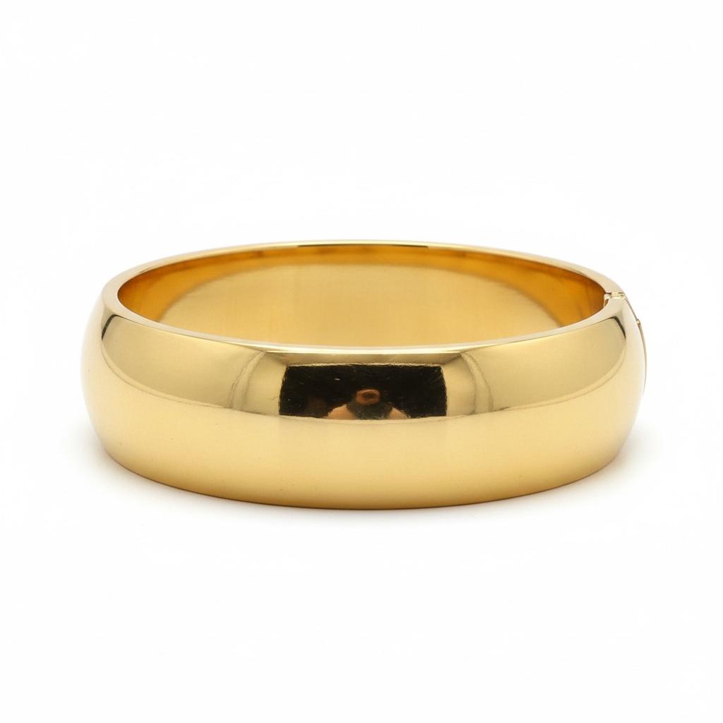 Carlo Weingrill 18K Yellow Gold Weingrill Gold Bangle