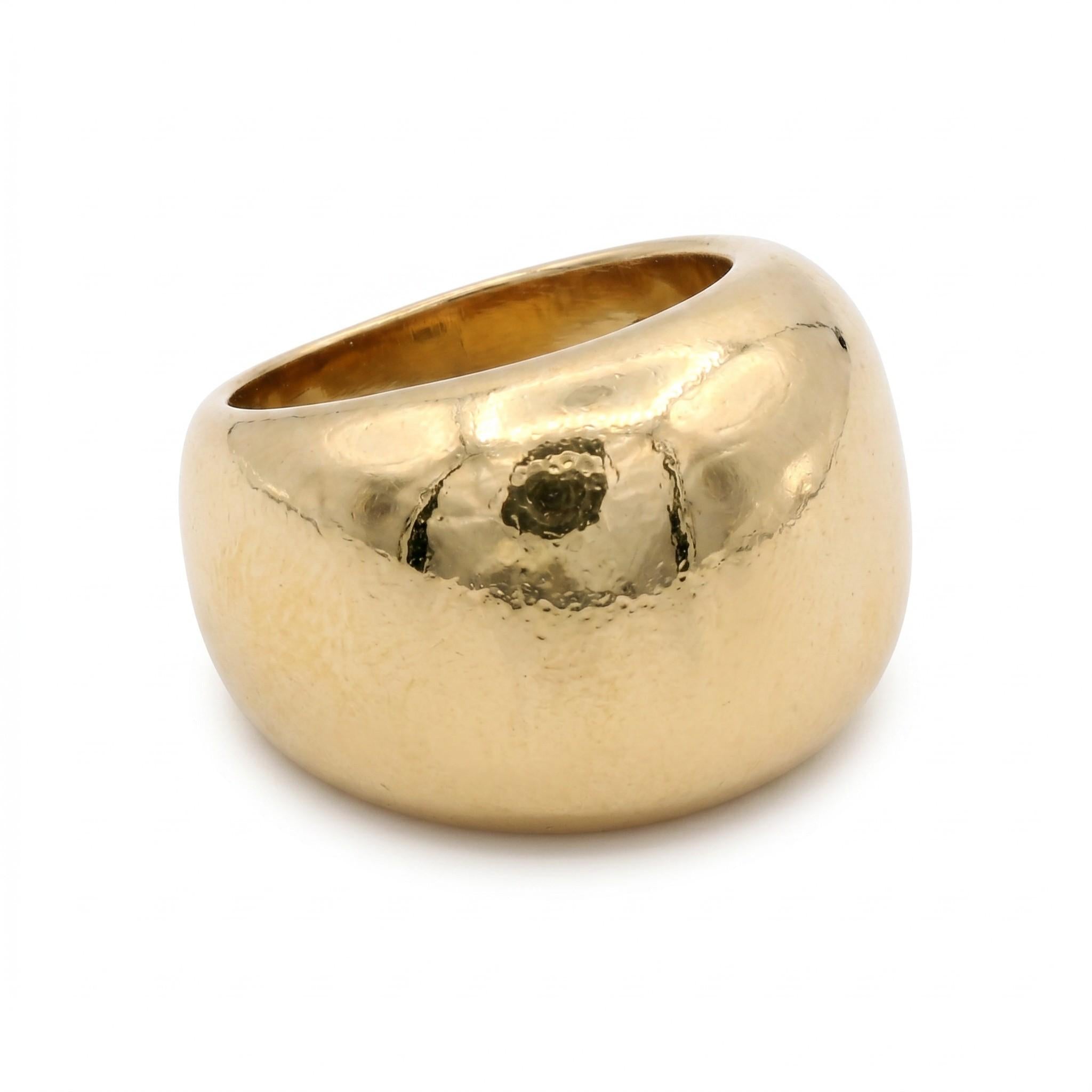 Vintage Cartier Paris Nouvelle Vague Gold Ring