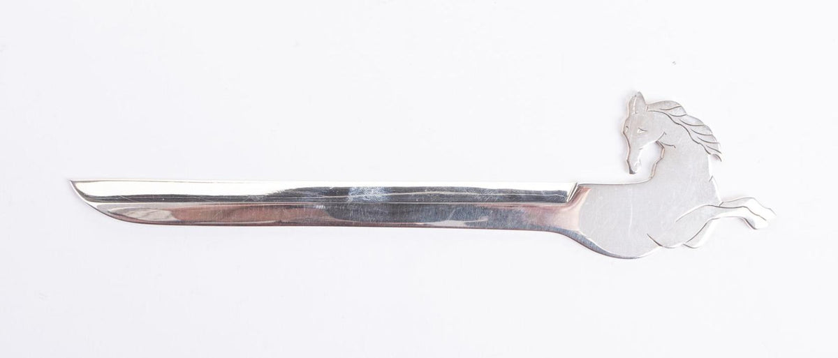 Hermès Horse Head Letter Opener in Silver Plate, by Ravinet d'Enfert