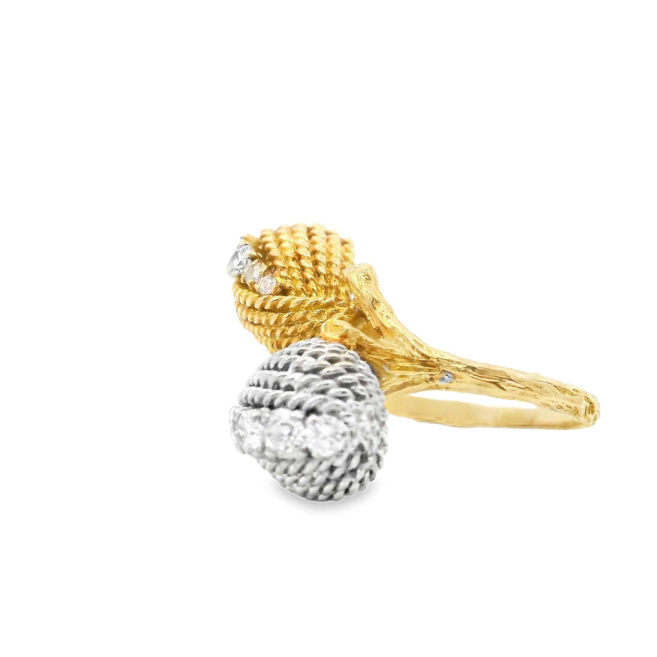 Pierre Sterlé Diamond Ring, France, 1960
