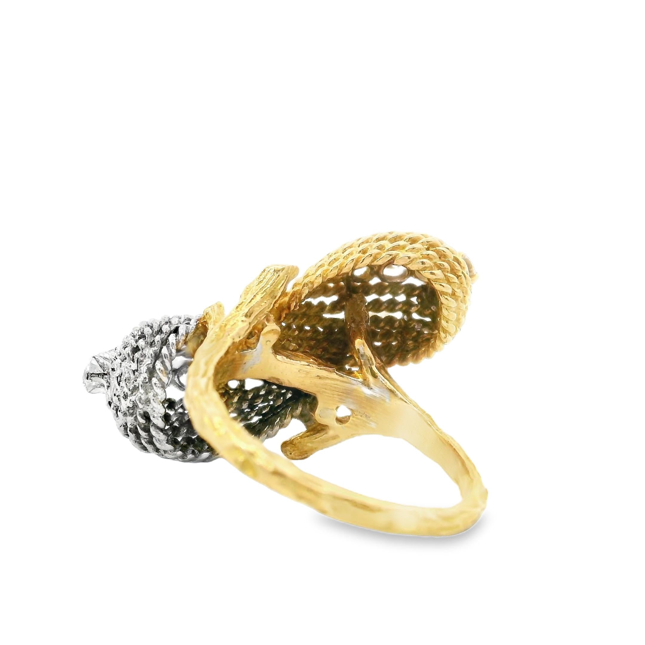 Pierre Sterlé Diamond Ring, France, 1960