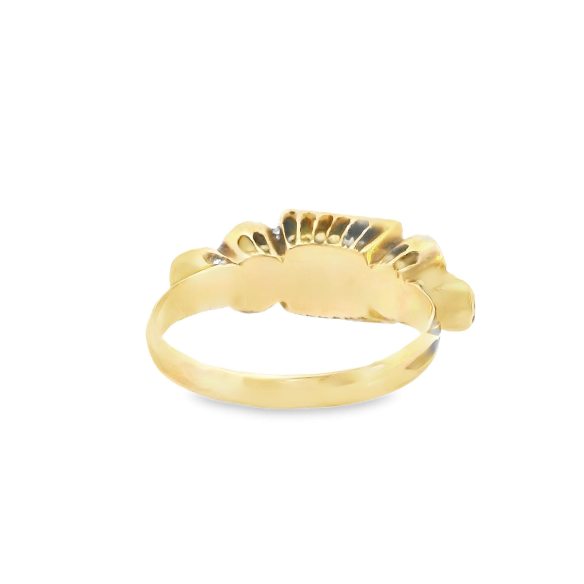 17th Century Garnet Ring in Yellow Gold, view 4