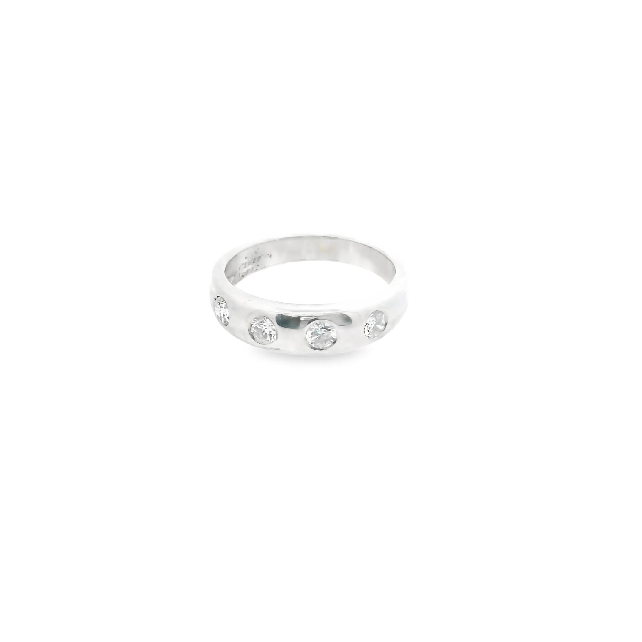 Van Cleef & Arpels Gypsy-Set Diamond Band
