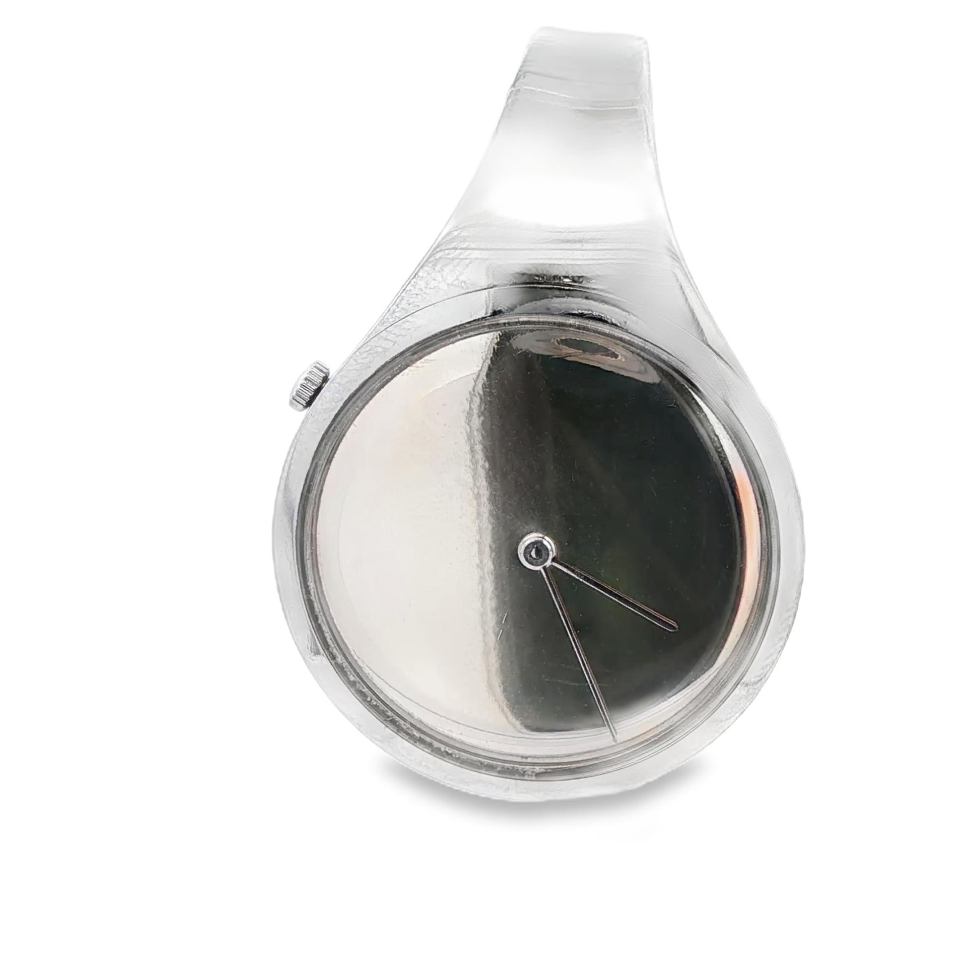 Georg Jensen “Vivianna” Stainless Steel Bangle Watch