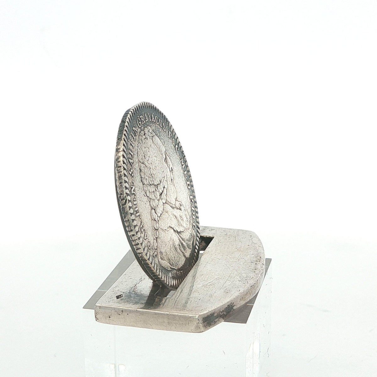 Hermès Silver Jeton J. Sallin Coin Card Holder, view 5