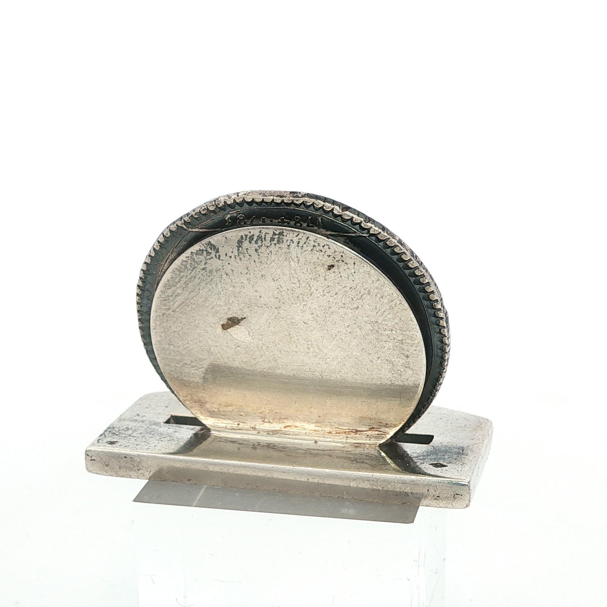 Hermès Silver Jeton J. Sallin Coin Card Holder, view 6