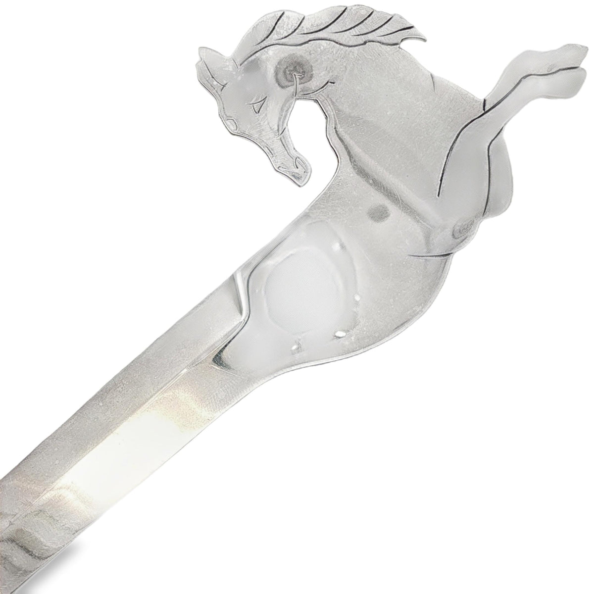 Hermès Horse Head Letter Opener in Silver Plate, by Ravinet d'Enfert, view 4